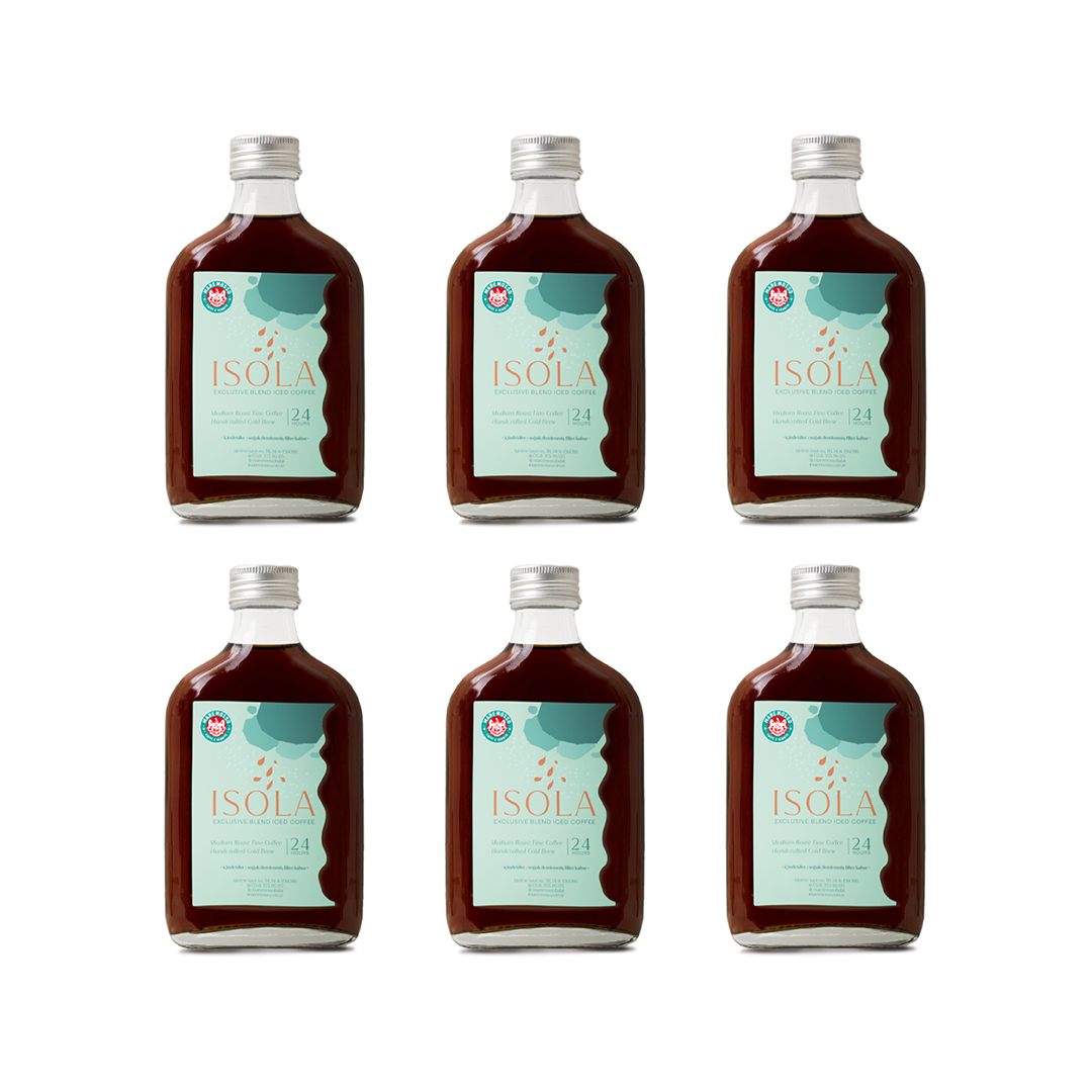 ISOLA Cold Brew Coffee 6 adet