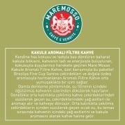 Kakule Aromalı Filtre Kahve