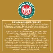 Portakal Aromalı Filtre Kahve