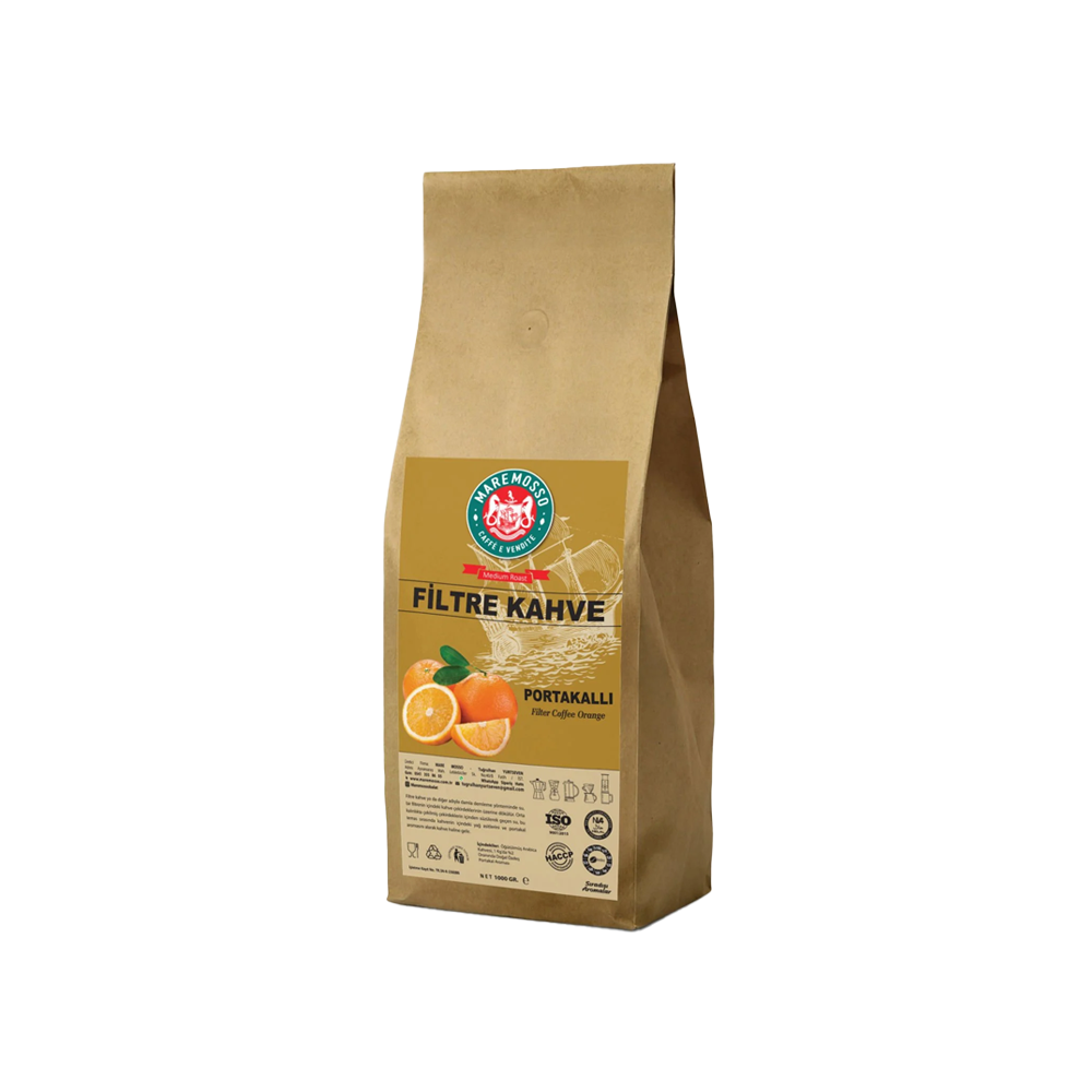 Portakal Aromalı Filtre Kahve