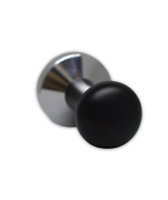 Siyah Ahşap Saplı Çelik Tamper 58mm