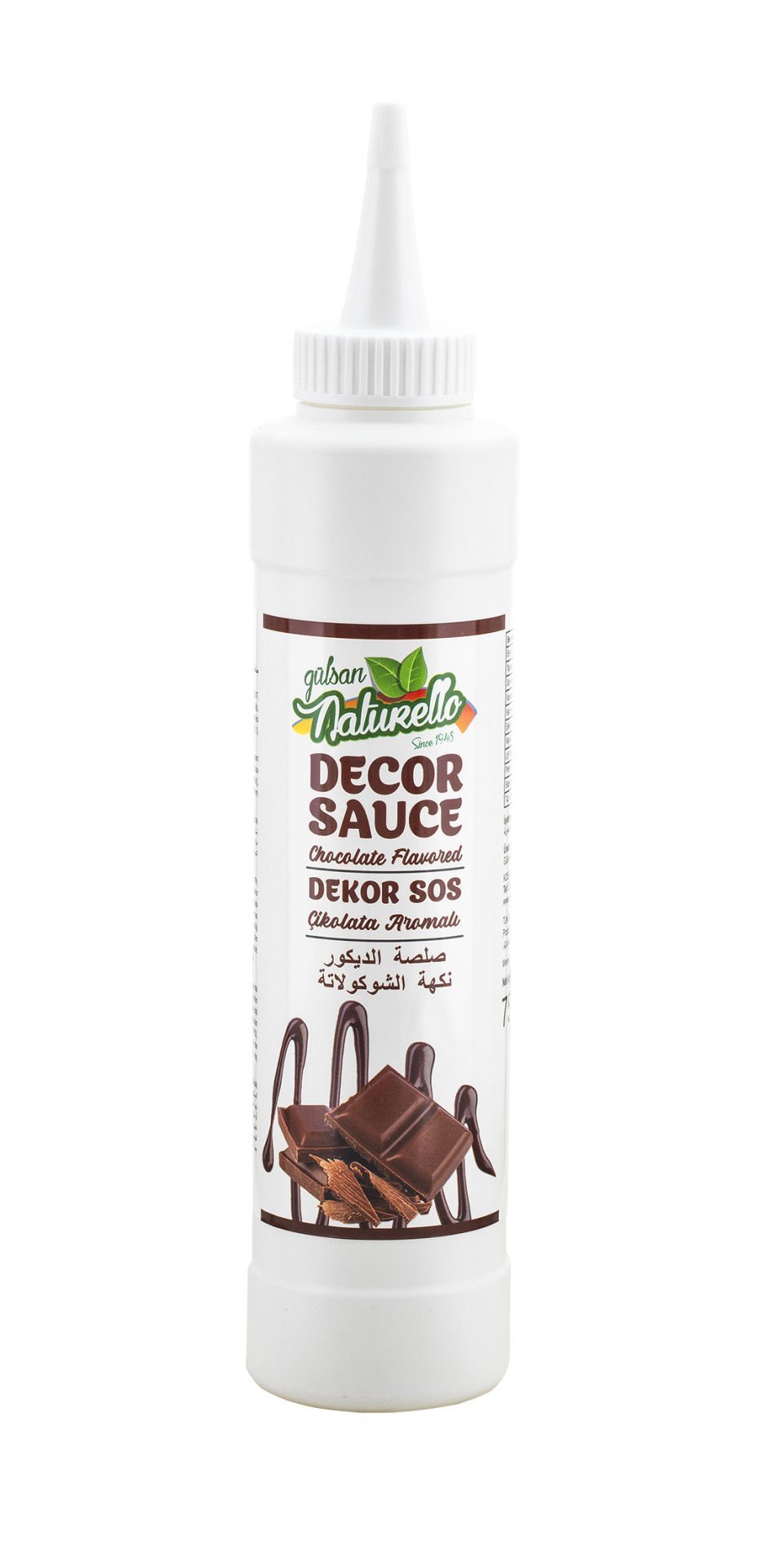 Naturello Çikolata Aromalı Dekor Sos 750 gr
