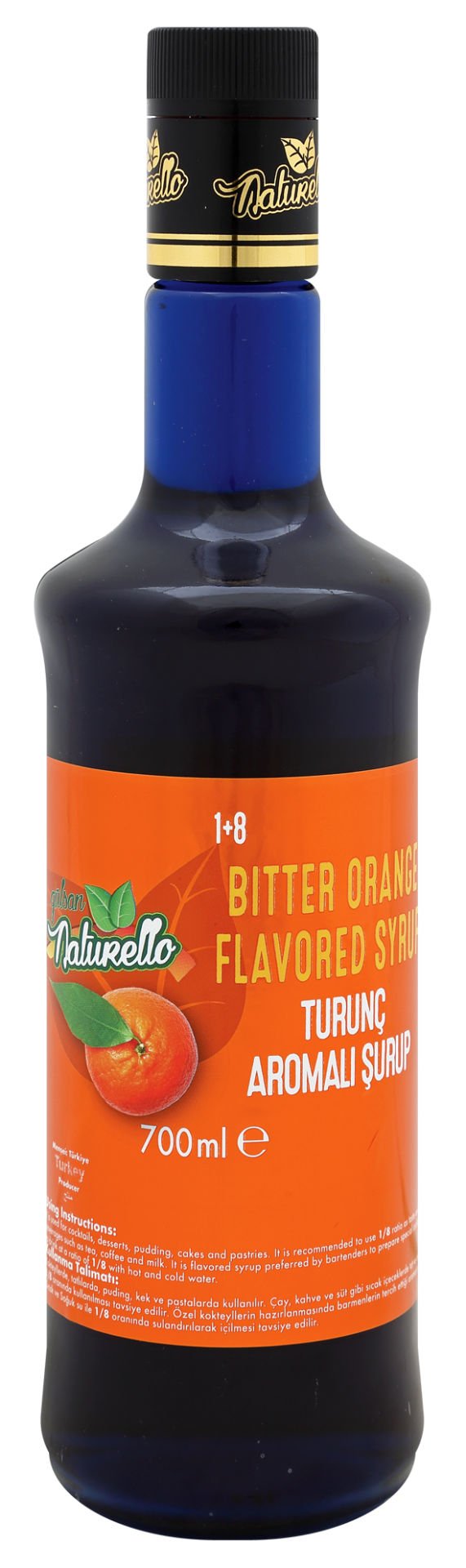 Naturello Turunç Aromalı Şurup 700 ml