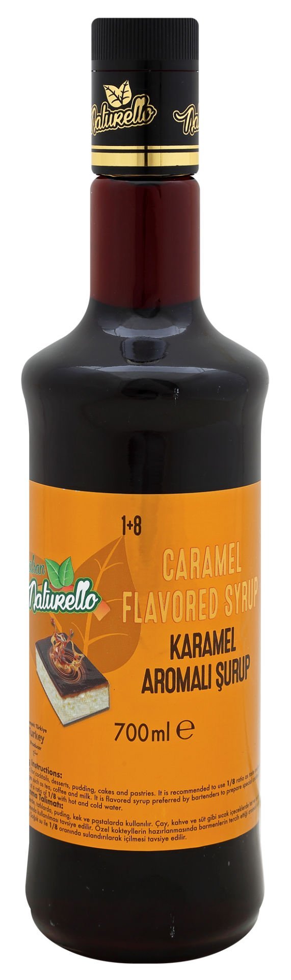 Naturello Karamel Aromalı Şurup 700 ml