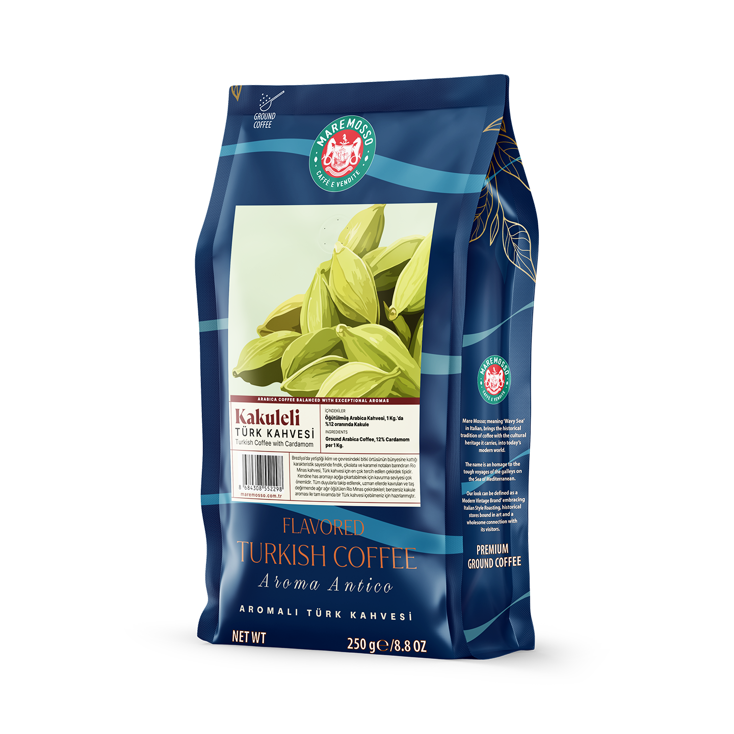 Kakule Aromalı Türk Kahvesi 250 gr