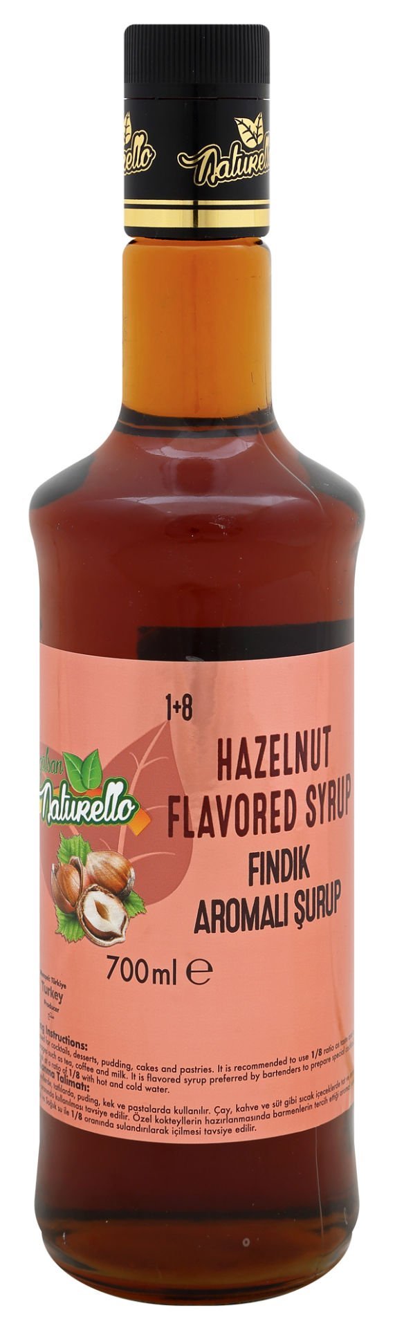 Naturello Fındık Aromalı Şurup 700 ml