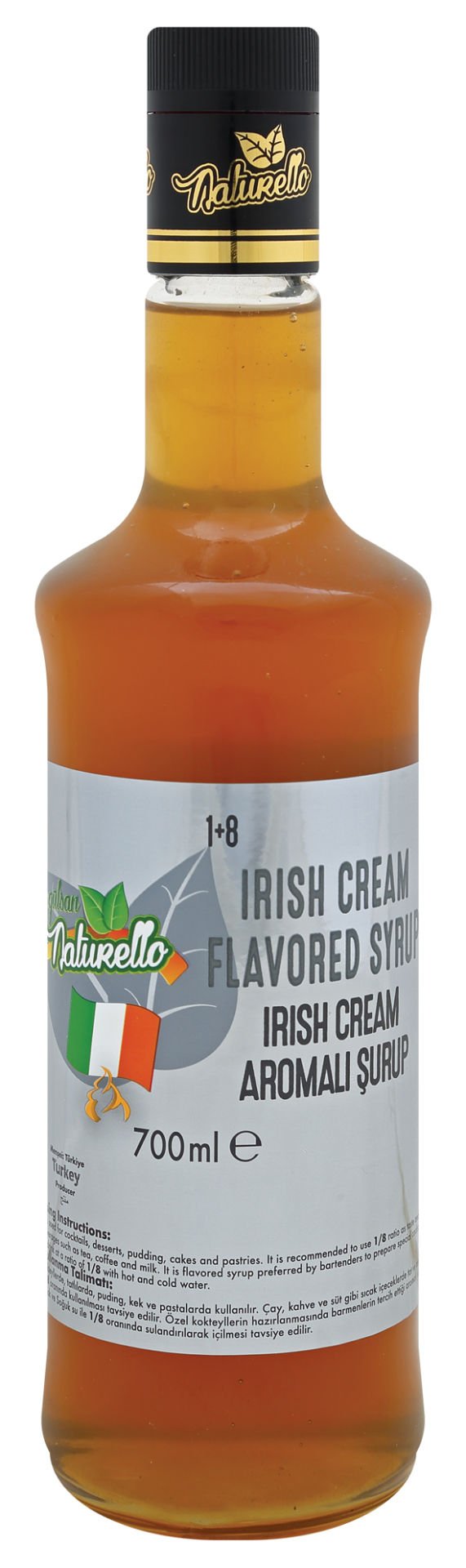 Naturello Irish Cream Aromalı Şurup 700 ml