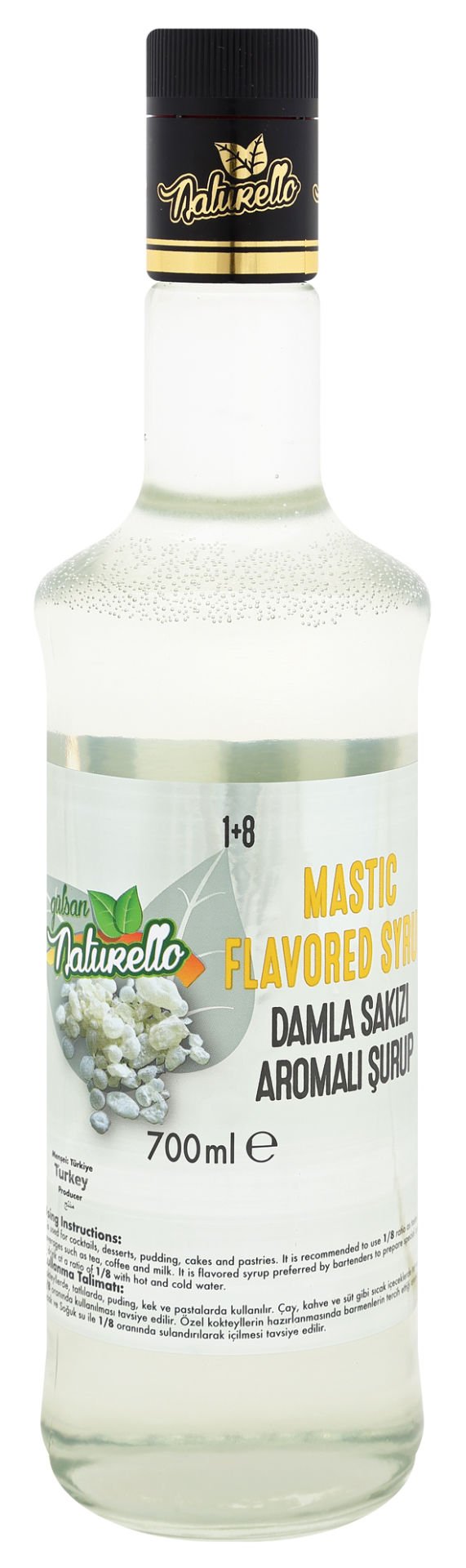 Naturello Damla Sakızı Aromalı Şurup 700 ml