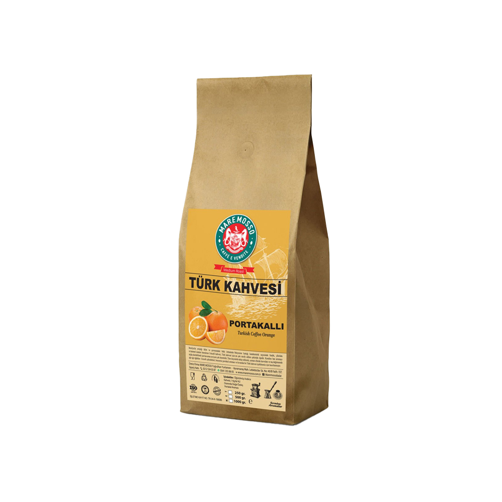Portakal Aromalı Türk Kahvesi