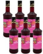 Naturello Çilek Aromalı Şurup 700 ml x 6lı Koli