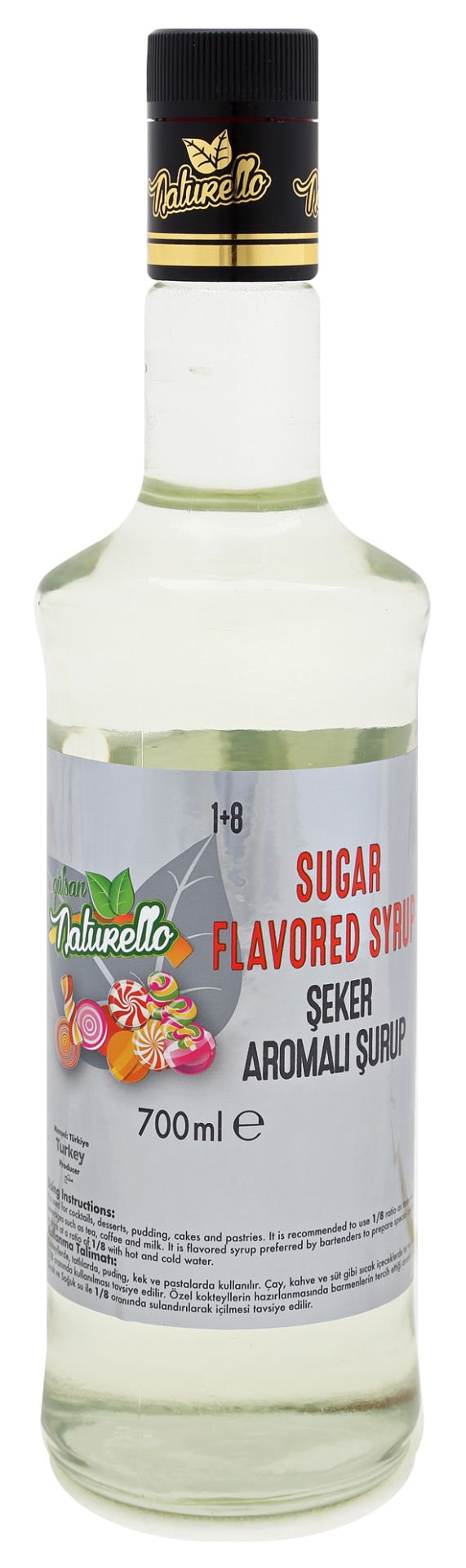 Naturello Şeker Aromalı Şurup 700 ml