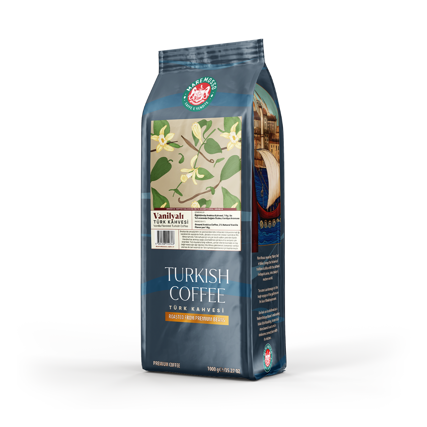 Vanilya Aromalı Türk Kahvesi 1000 gr