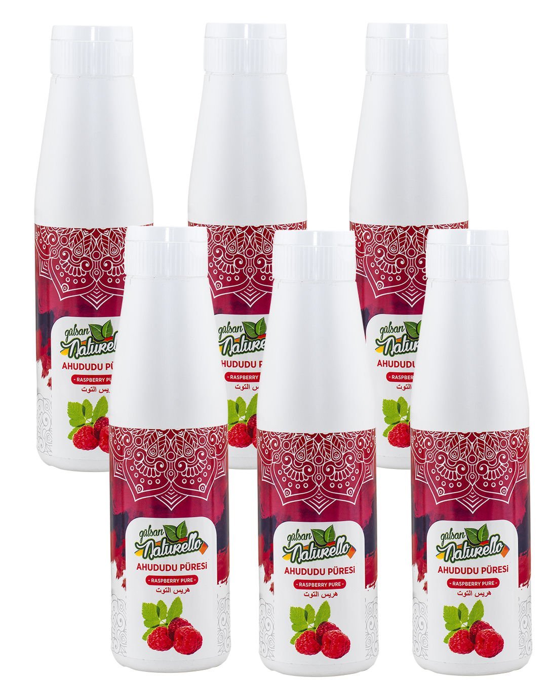 Naturello Ahududu Püresi 1000 Gr x 6lı Koli