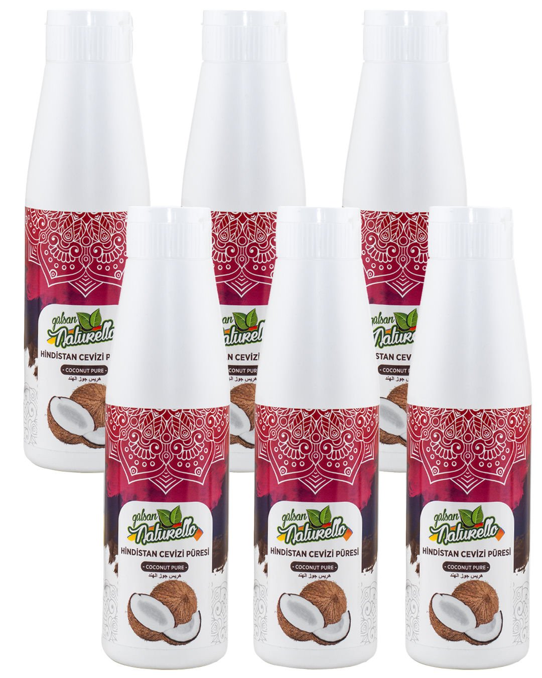Naturello Hindistan Cevizi Püresi 1000 Gr x 6lı Koli