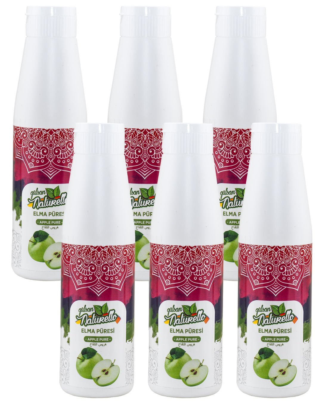 Naturello Elma Püresi 1000 Gr x 6lı Koli