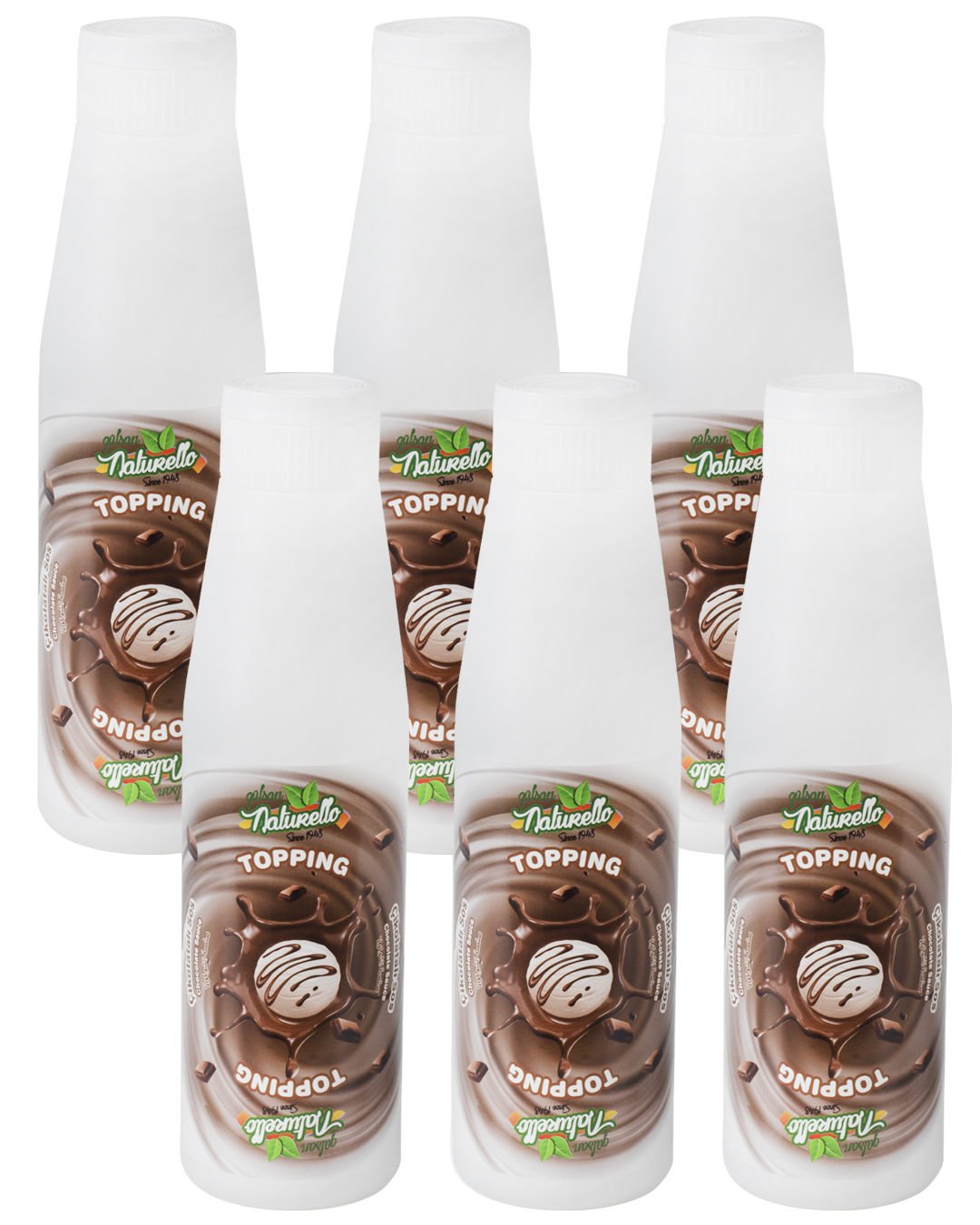 Naturello Çikolatalı Topping Sos 1000 Gr x 6lı Koli
