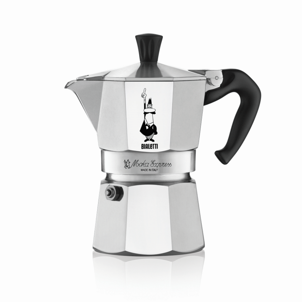 Bialetti Moka Express 3 Cup (Metalik)