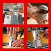 Bialetti Moka Express 6 Cup (Metalik)