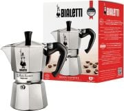 Bialetti Moka Express 6 Cup (Metalik)