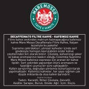 Decaffeinato Filtre Kahve 250 Gr. - Kafeinsiz Kahve Filtre Kahve Makinesi
