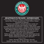 Decaffeinato Filtre Kahve 250 Gr. - Kafeinsiz Kahve Moka Pot