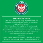 Brazil Fine Cup Santos Yöresel Filtre Kahve 1 Kg.