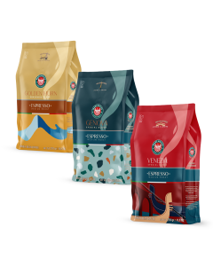 Mare Mosso Espresso Deneyim Seti - Venezia, Genova, Golden Horn - 3x250 Gram