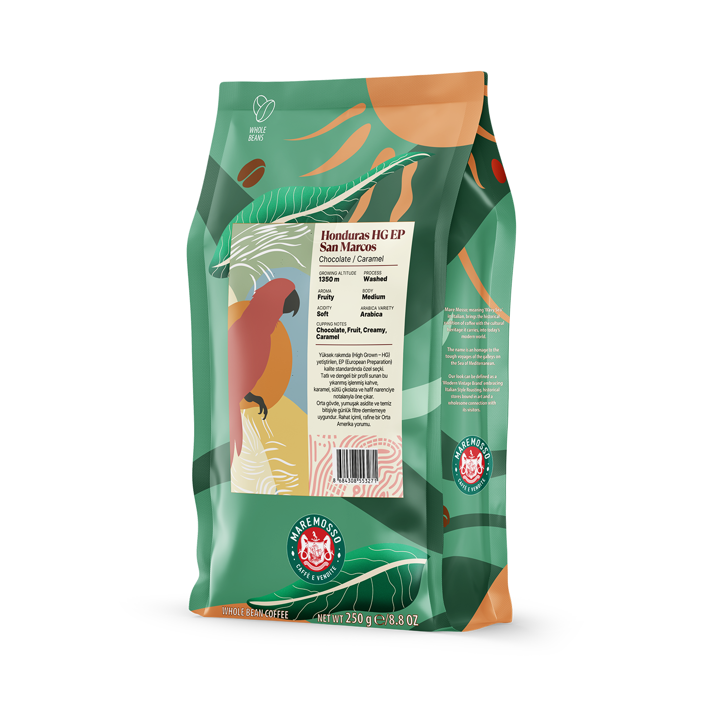 Honduras HG EP San Marcos Y resel Filtre Kahve Honduras HG EP San Marcos Y resel Filtre Kahve