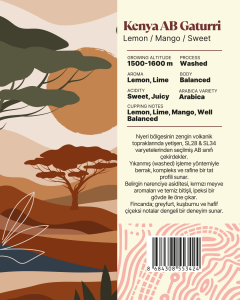 Kenya AB Gaturri Yöresel Filtre Kahve 250 Gr.