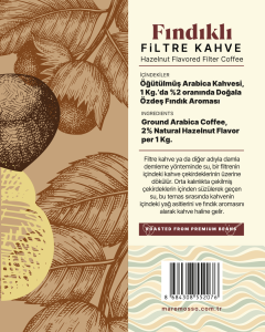 Fındık Aromalı Filtre Kahve 250 Gr.