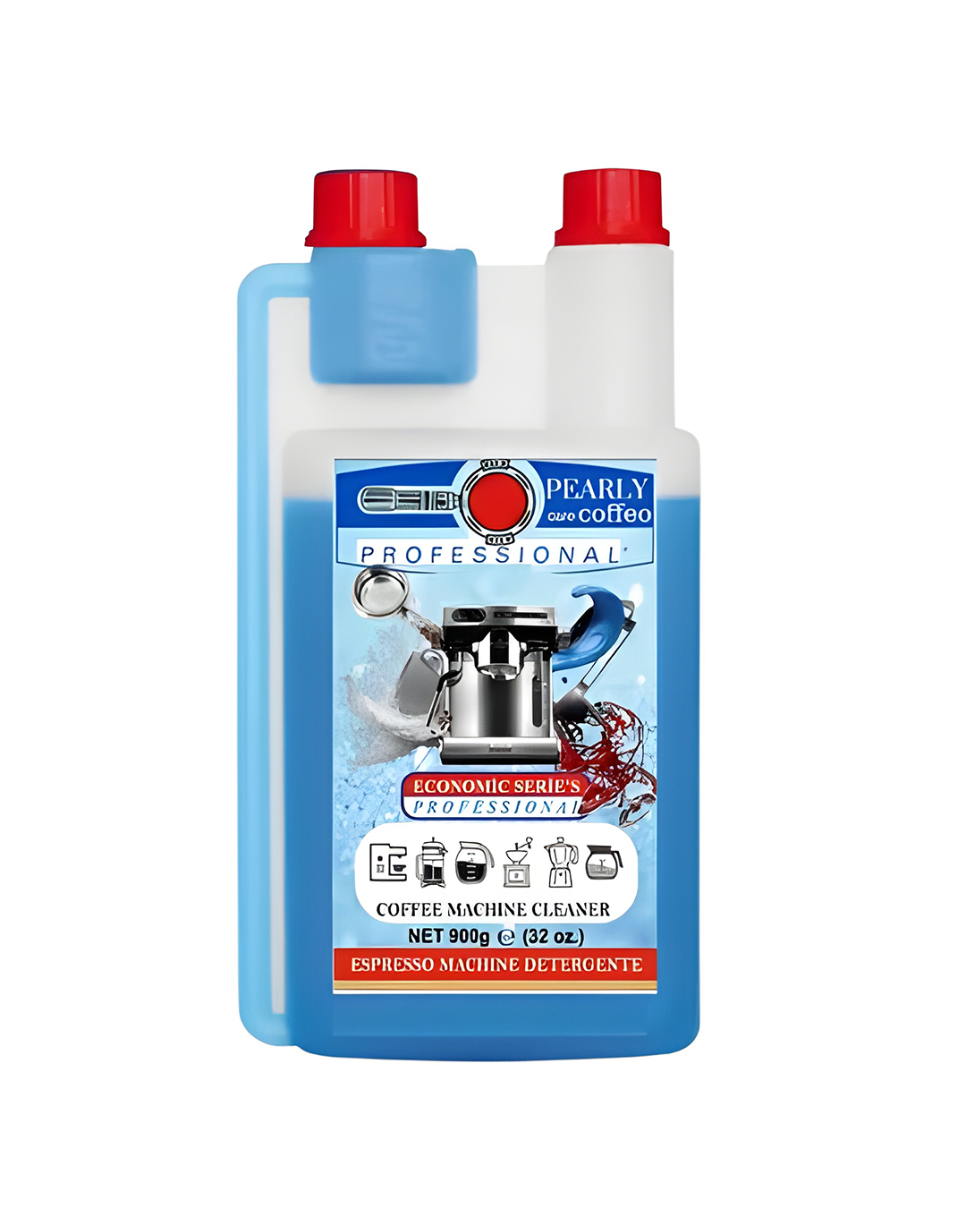 PEARLY CARE COFFEO Pearly Milk Süt Köpürtücü Ve Süt Yolları Buhar Çubuğu Temizleyici Likit