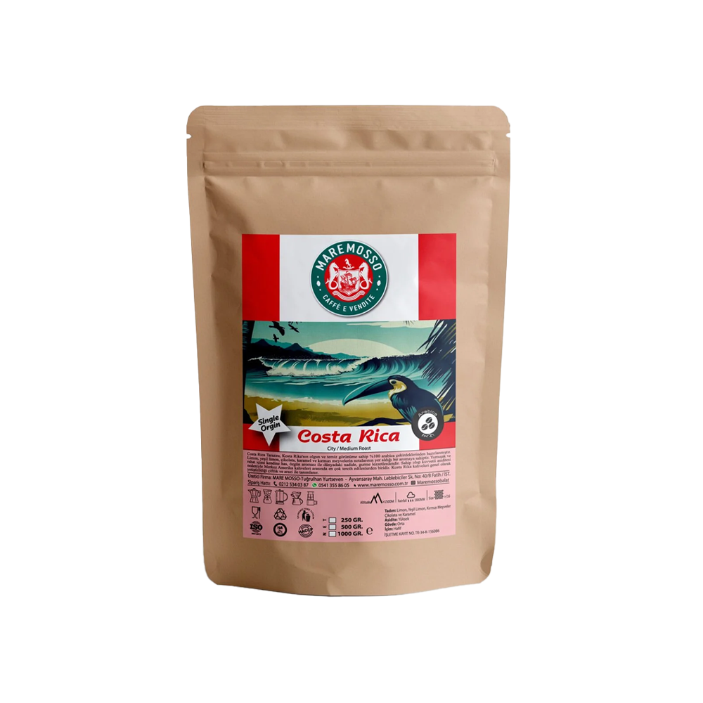 Costa Rica Tarazzu Yöresel Filtre Kahve 250 Gr.