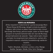 Kenya AA Muranga Yöresel Filtre Kahve 250 Gr.