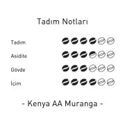 Kenya AA Muranga Yöresel Filtre Kahve 250 Gr.