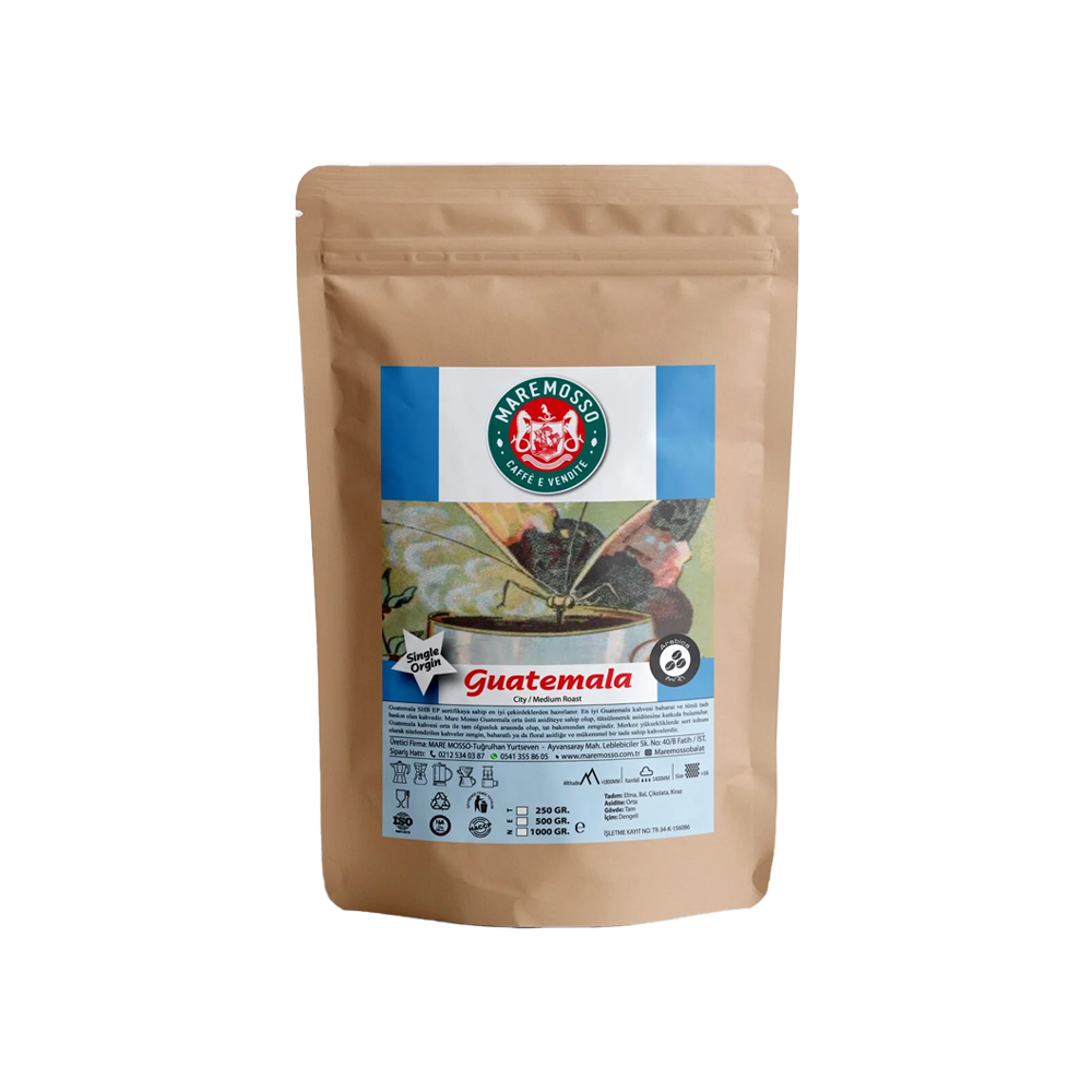 Guatemala SHB EP Huehuetenango Grain Pro Yöresel Filtre Kahve 250 Gr. Çekirdek Kahve