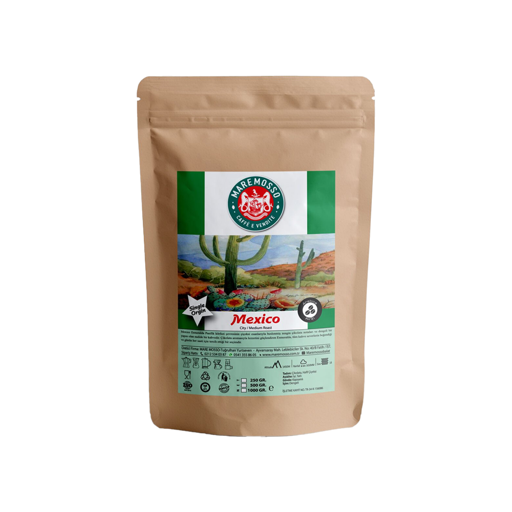 Mexico Esmeralda Yöresel Filtre Kahve 250 Gr.