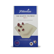 FILTERMAX 2 NUMARA FİLTRE KAHVE MAKİNESİ KÂĞIDI -100 ADET