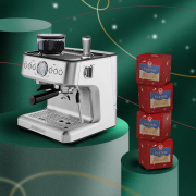 Konchero Serena 5023A Tek Gruplu Espresso Makinesi + 4 Kutu Misteriosa 250 Gr. New Year Blend (Çekirdek Kahve) Hediyeli