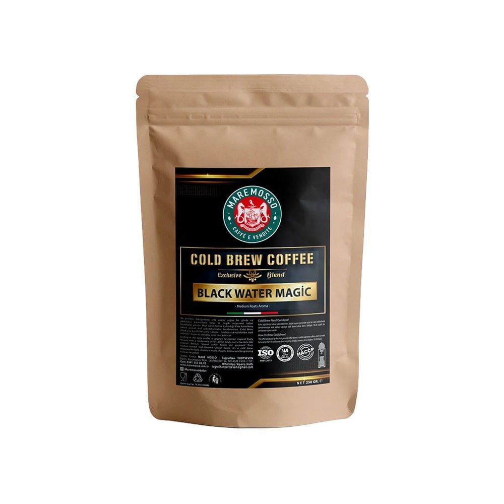 Cold Brew Coffee Black Water Magic 250 gr - Çekirdek Kahve