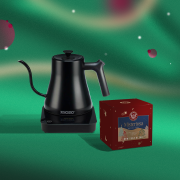 Konchero Dijital Isı Ayarlı Kettle + Misteriosa 250 Gr. New Year Blend (Çekirdek Kahve) Hediyeli
