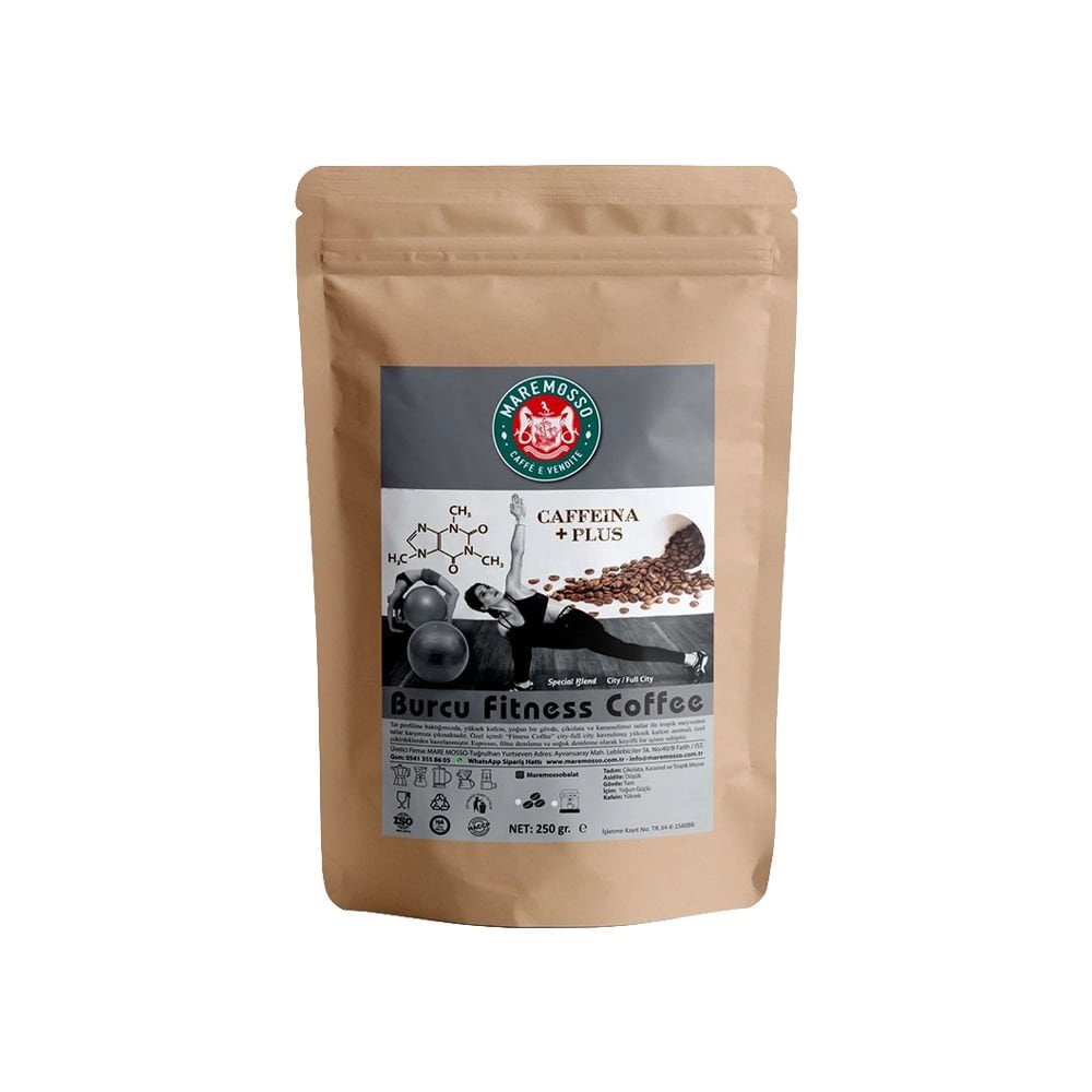 Burcu Fitness Coffee Blend 250 gr - French Press